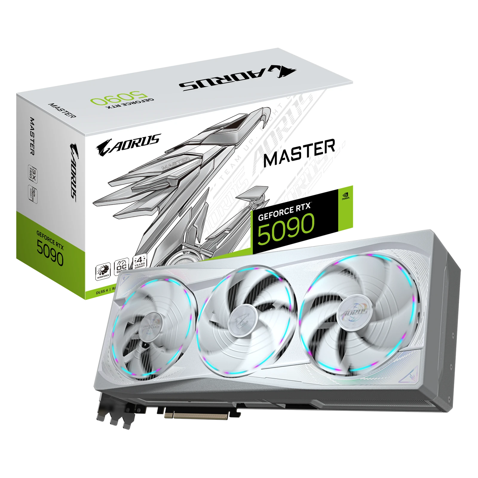 Gigabyte AORUS GeForce RTX 5090 MASTER ICE 32G